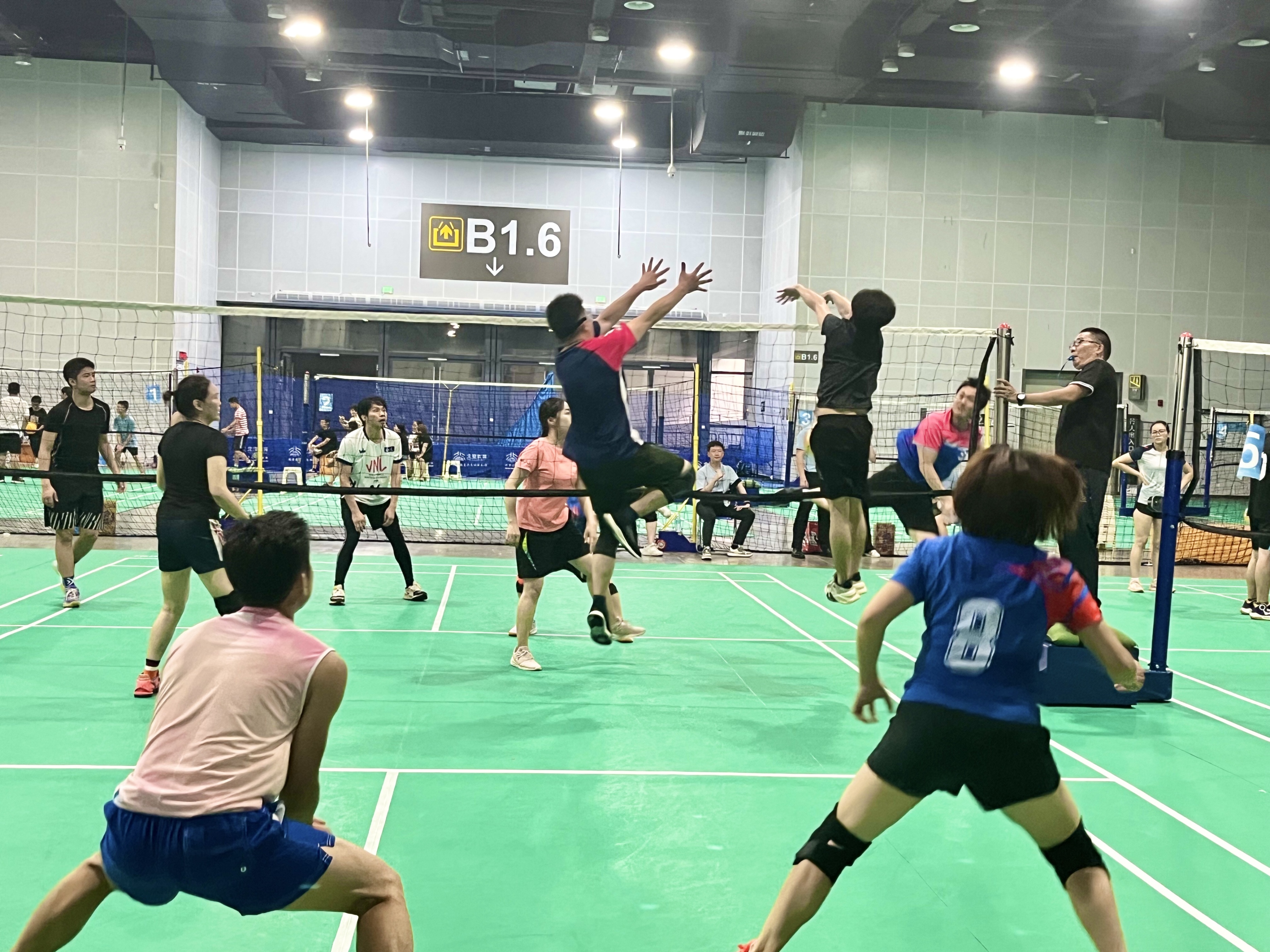 社区气排球比赛开幕式,社区组织气排球活动