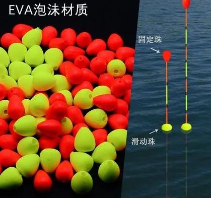 对撞珠浮漂的正确使用方法,加粗纳米细尾轻口野钓浮漂