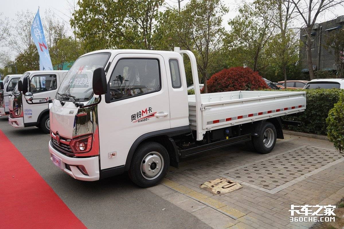 新款双排奥铃m卡柴油版价格,奥铃m卡142马力驾驶感受
