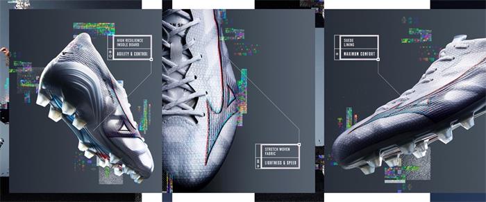 美津浓足球鞋速度型中端,美津浓足球鞋alphapro评测