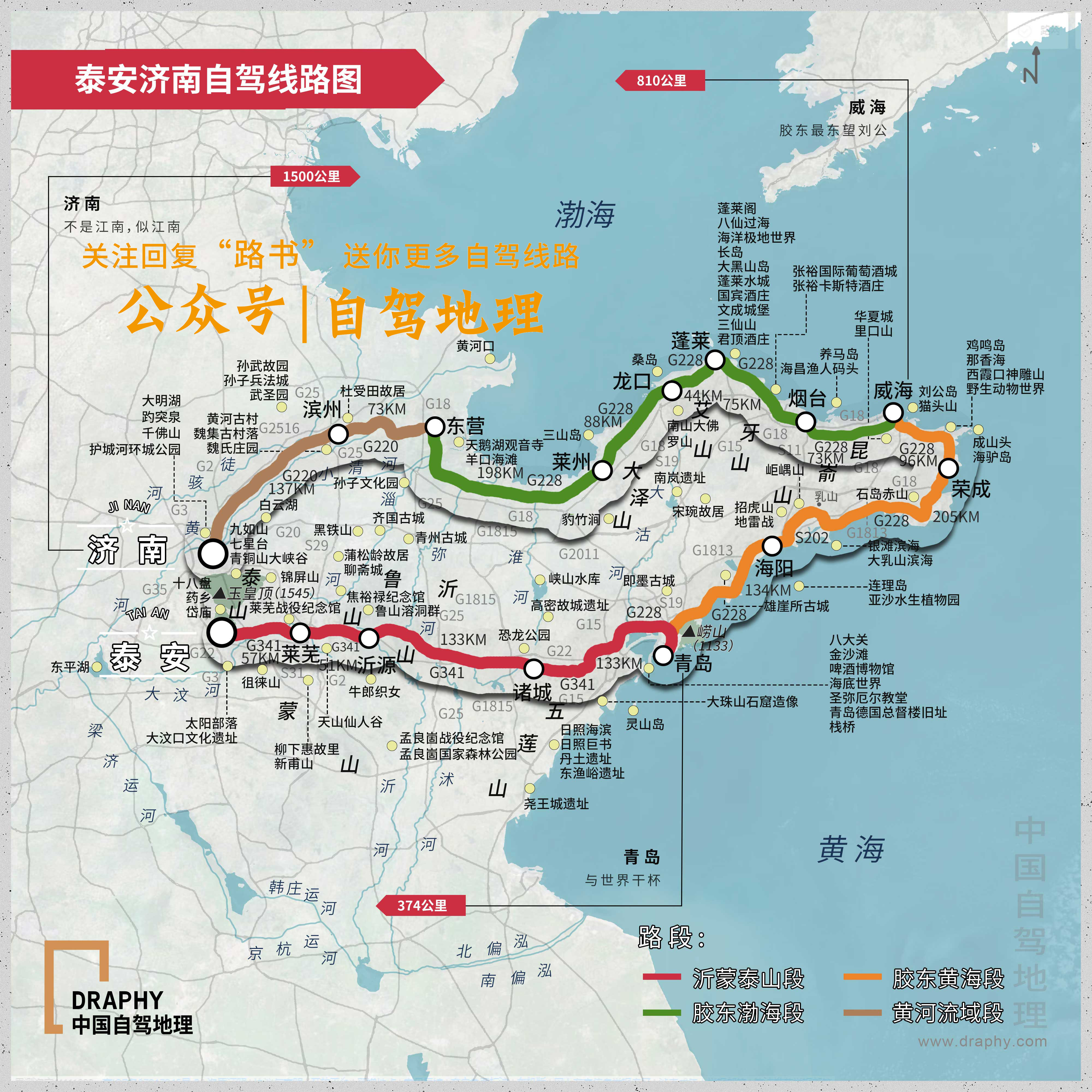 山东最美沿海公路是哪里,山东最好的滨海公路