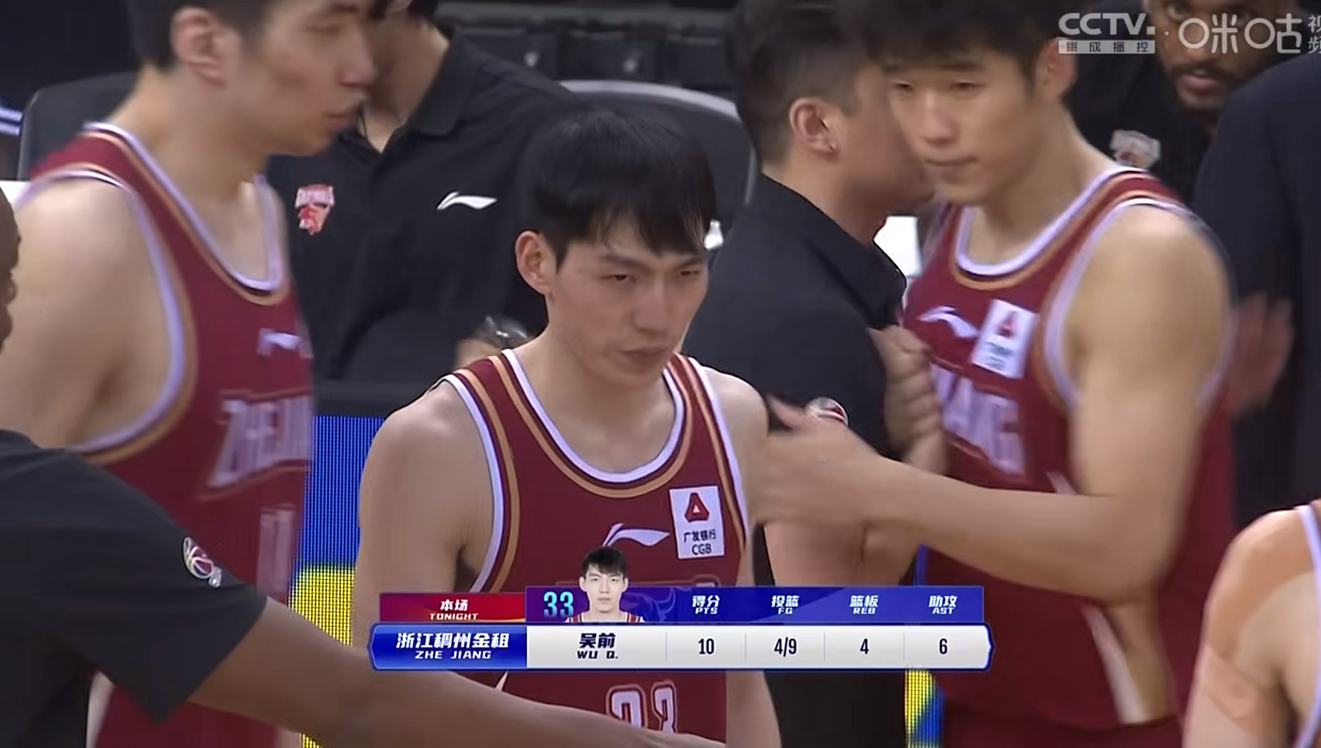 大鸟起飞知乎结局,浙江队吴前对阵广东