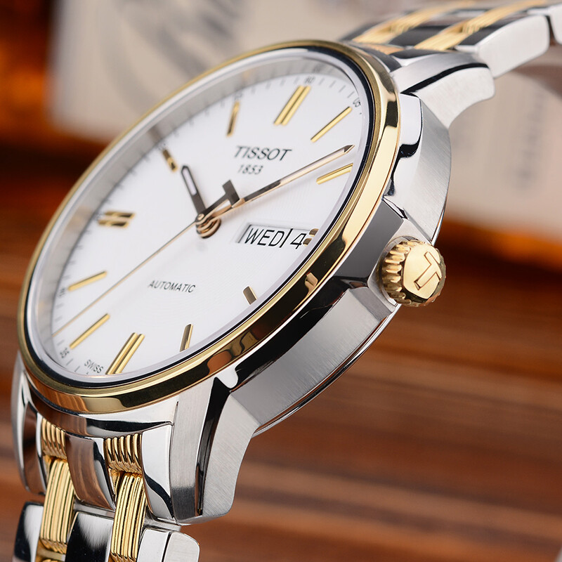 天梭手表换皮表带好看吗,天梭手表俊雅更换表带