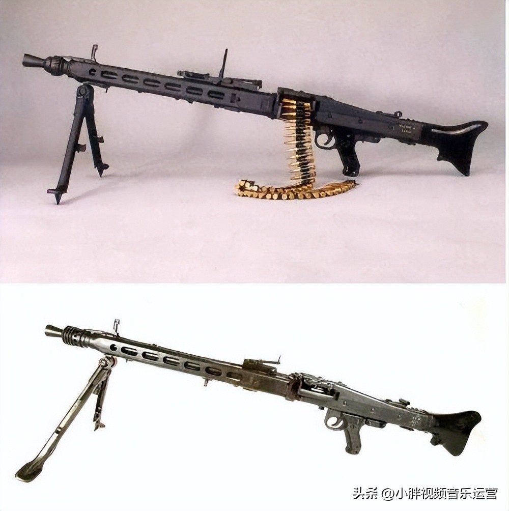 撕布机枪,通用机枪的鼻祖二战德军mg34机枪