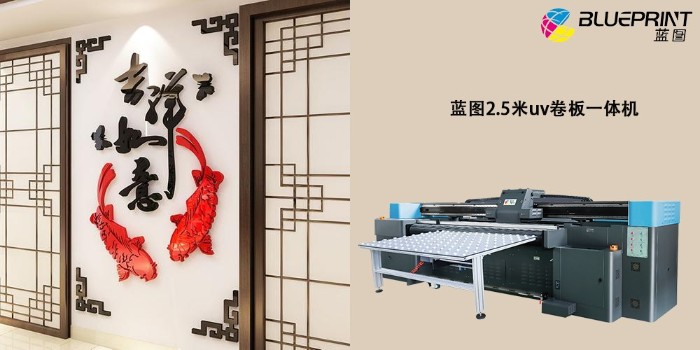 uv卷板一体机,uv打印机怎么打印全尺寸板材