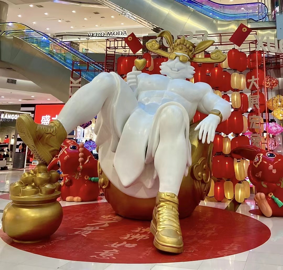 各个地方的新年兔子,又可爱又萌的新年兔