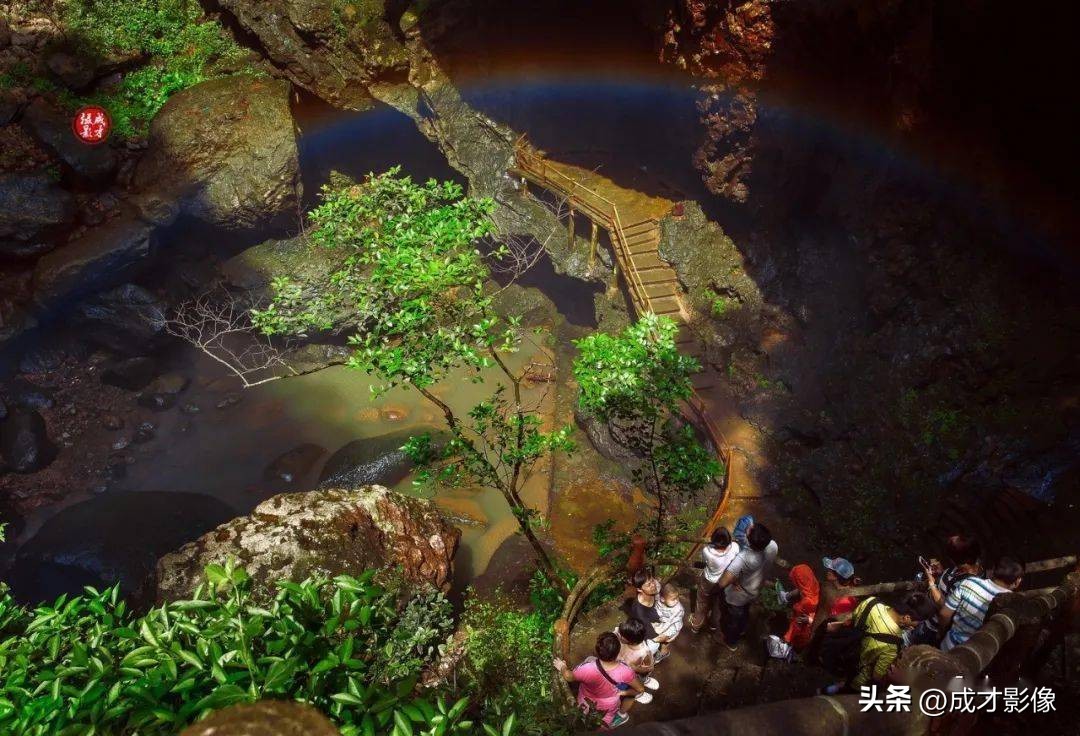 永泰瀑布景点,福建省永泰县百漈沟景区