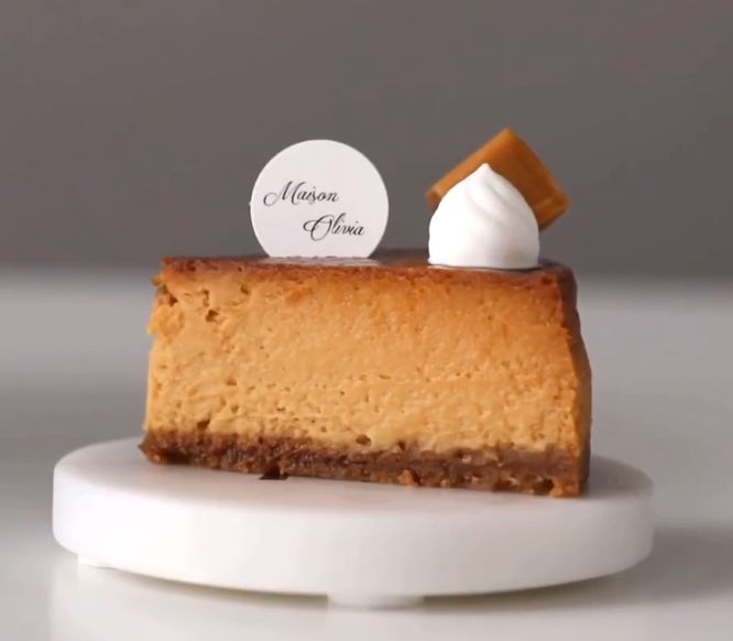 焦糖海盐芝士蛋糕冻的做法,ins焦糖芝士蛋糕的做法