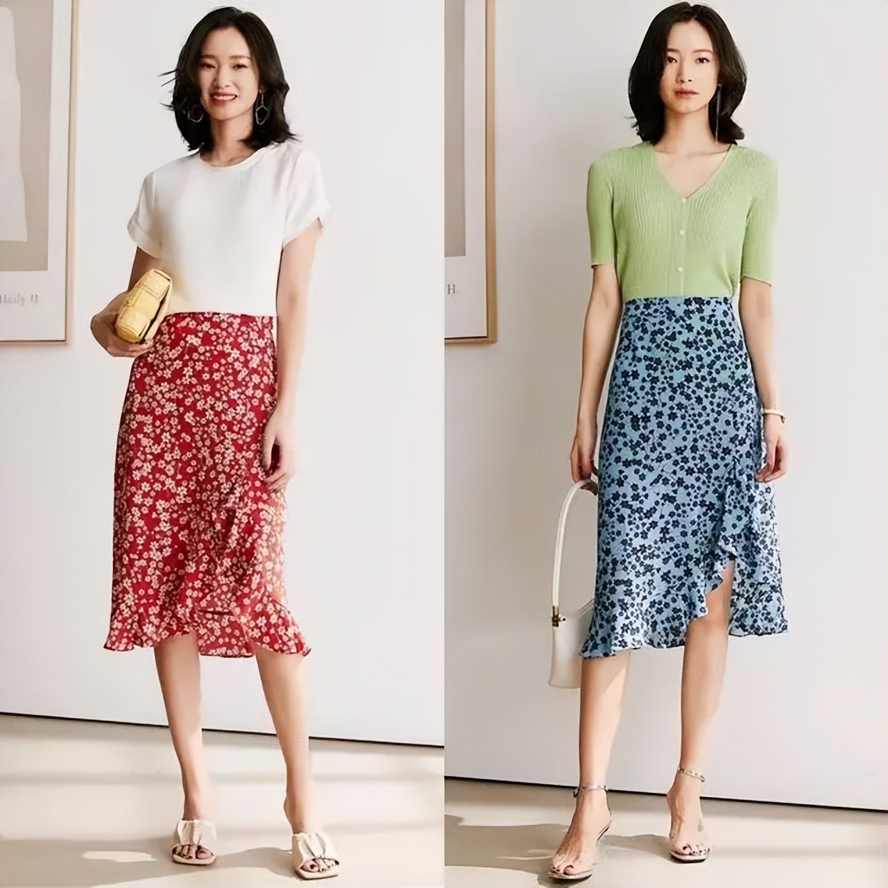 为什么有人穿碎花裙很土,为啥你穿碎花就很土