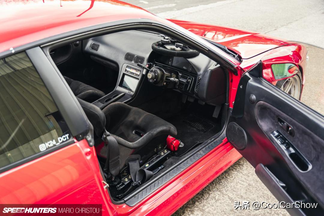 玩异种移植的日产S13！涡轮K24竟与宝马DCT变速箱如此般配！
