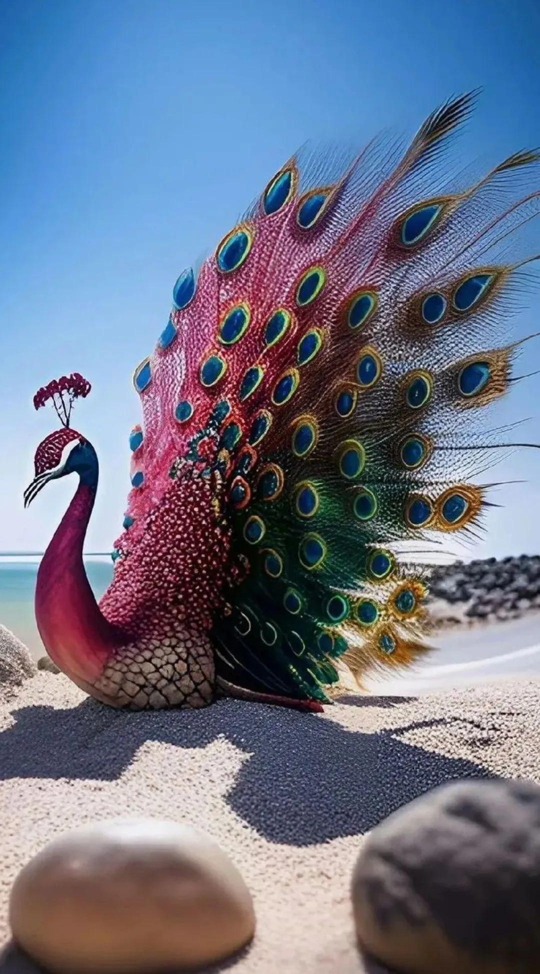 孔雀开屏前程似锦的寓意,祝你前程似锦吉祥如意