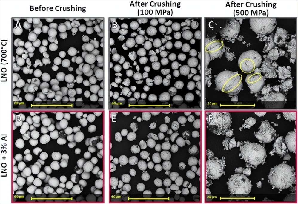 LiNiO2正极材料中Al和W的力学强化机制及其对电池性能的影响
