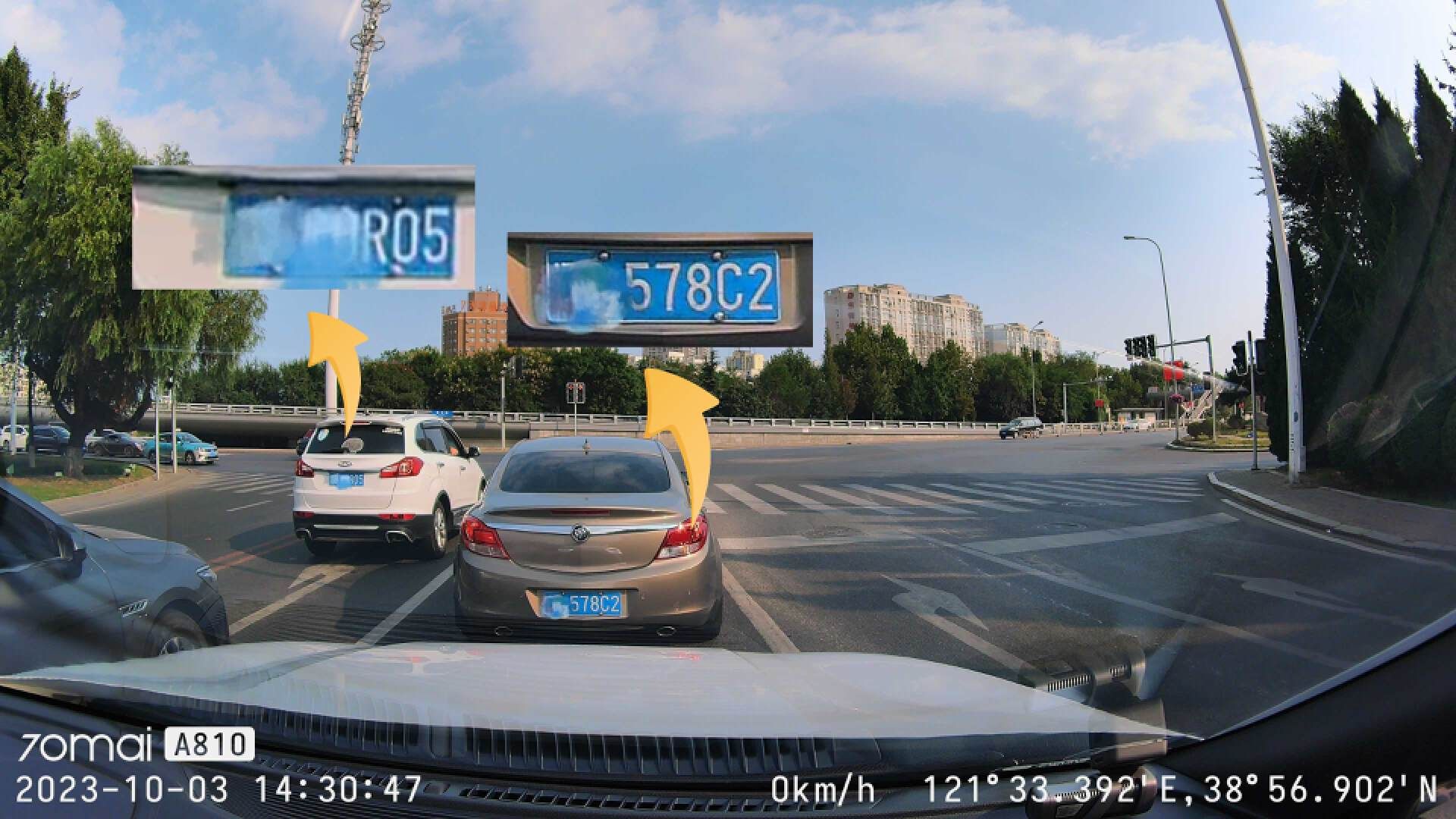 70迈a810行车记录仪怎么设置最好,70迈a810行车记录仪摄像头防反光