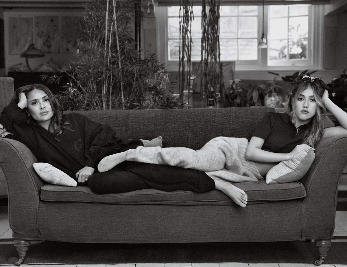 墨西哥女星萨尔玛·海耶克,SalmaHayek拍摄的时尚杂志大片