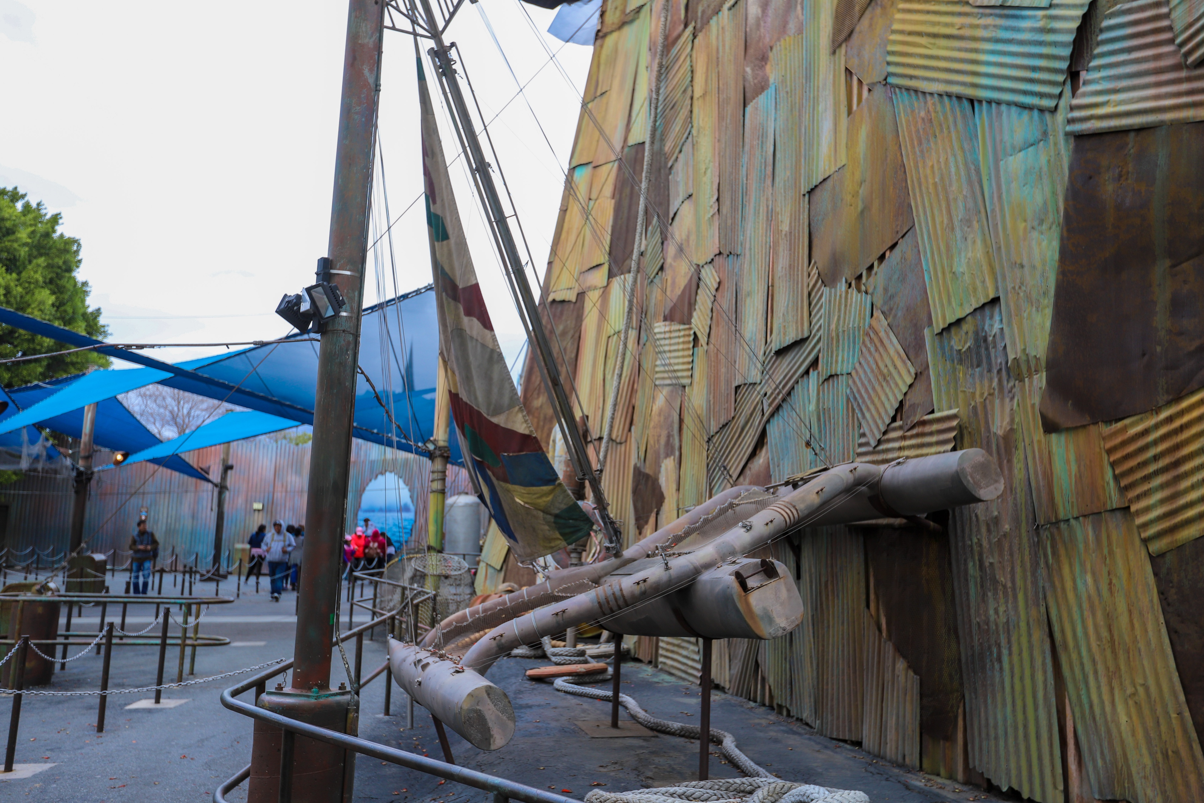 未来水世界环球影城互动,环球影城未来水世界震撼表演