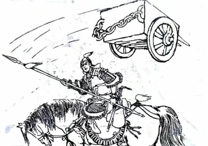 高宠被最后一辆铁滑车压死,高宠陷入滑车阵视频