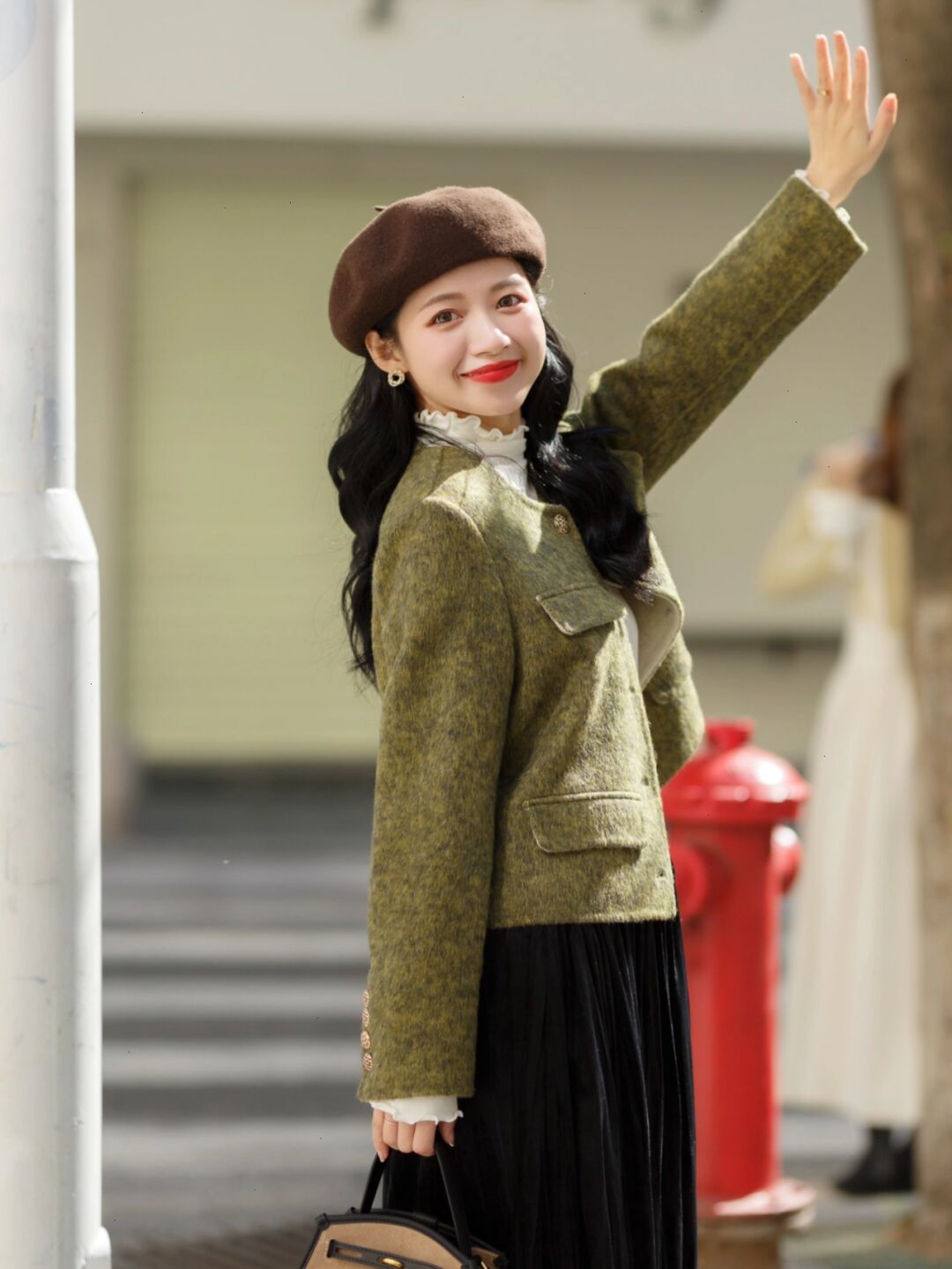 职场OL冬季离不开“羊毛西装”，借鉴这组搭配，日常通勤也很时髦