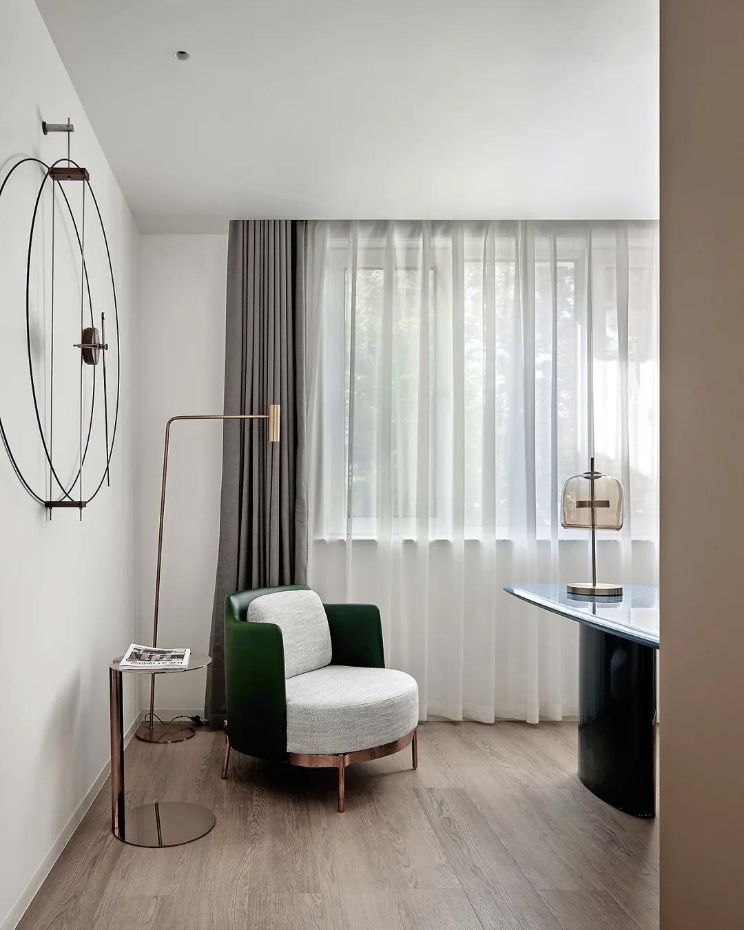 150㎡现代奢意公寓|清石设计