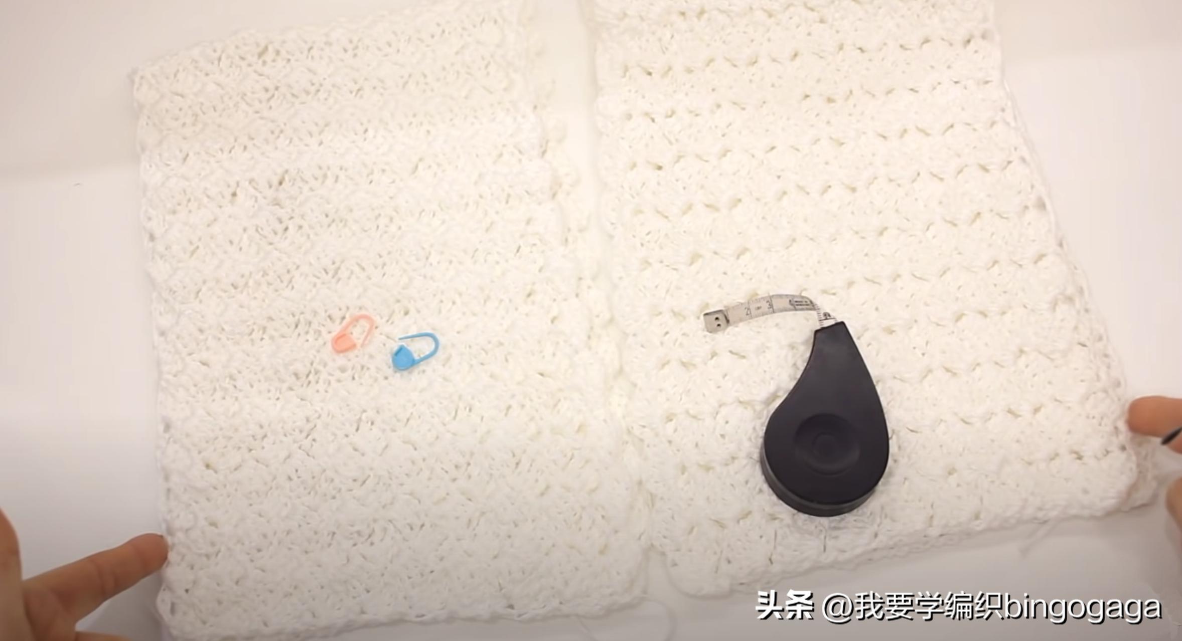 怎样钩夏季黑色短袖t恤衫,夏季钩针镂空短袖教程