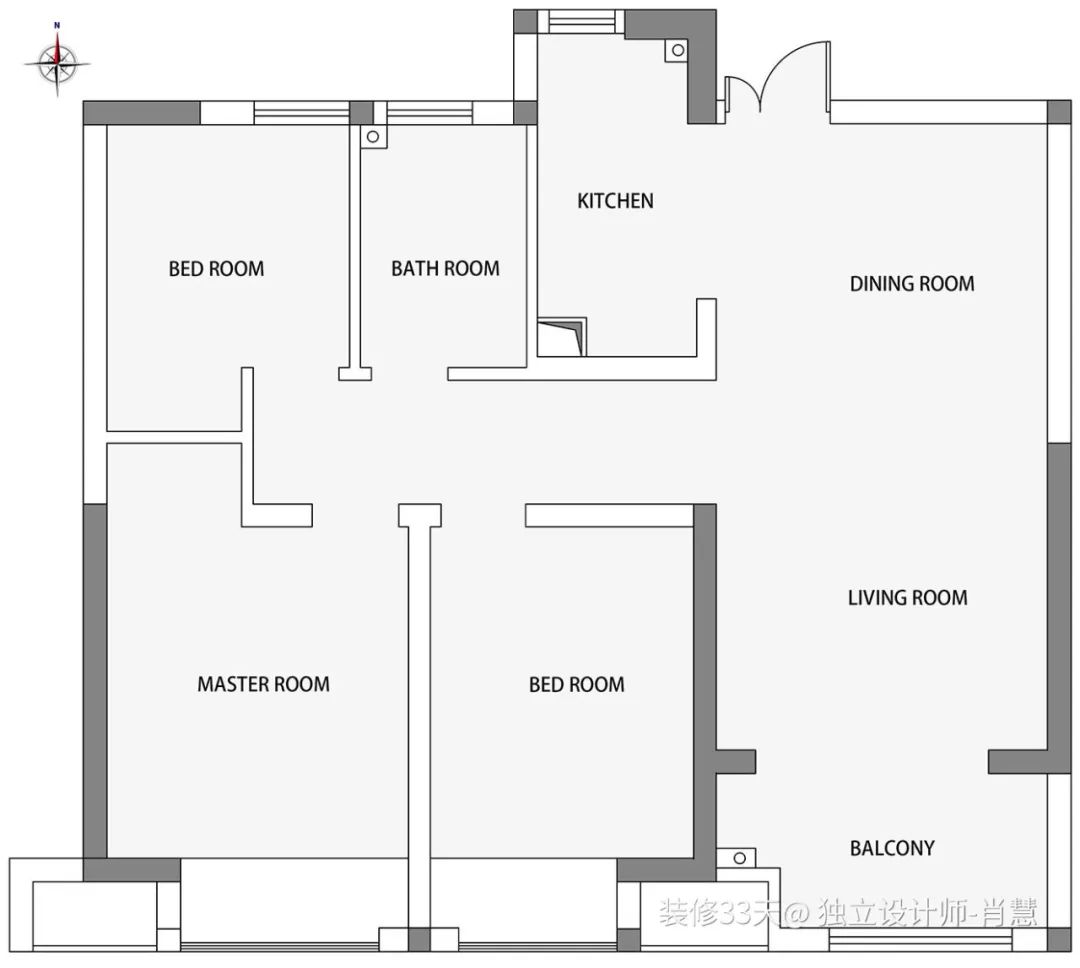 我盯着几个门洞看了好久