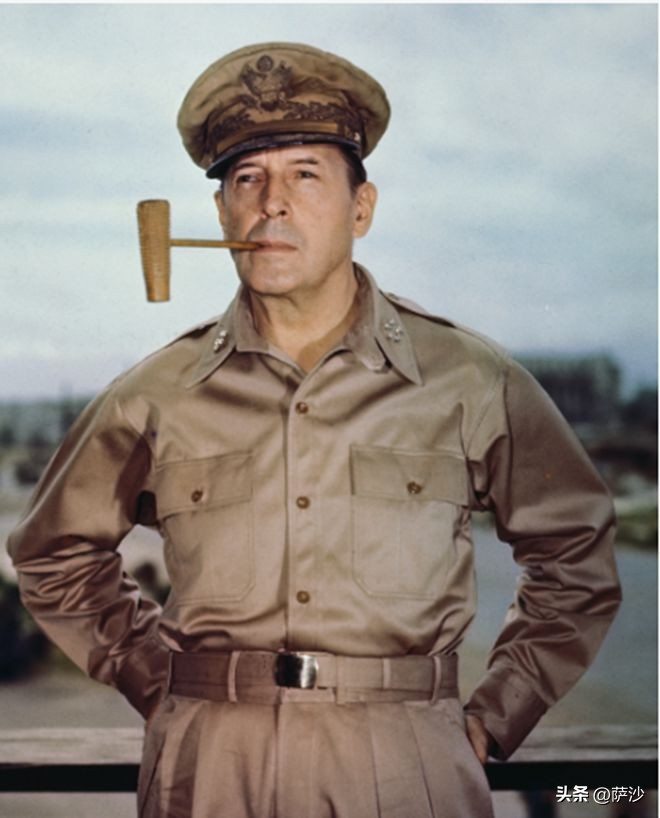 麦克阿瑟的帽子历史,麦克阿瑟军帽