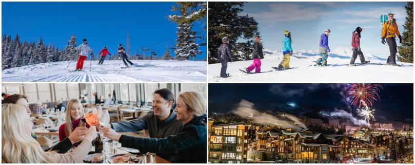 美国的滑雪胜地阿斯本,美国阿斯本雪堆山滑雪村