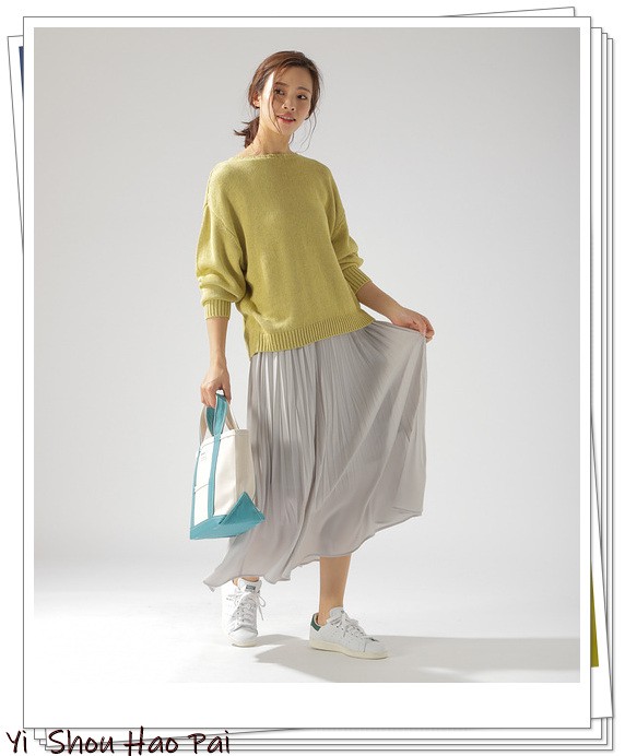 灰色半身裙如何穿搭图片,灰色半身裙高级感穿搭