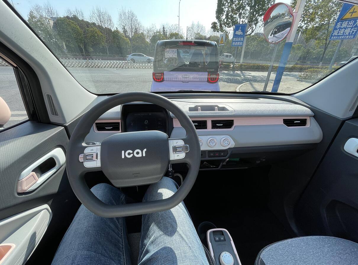 新能源奇瑞qq冰淇淋四座,奇瑞新能源qq冰淇淋试驾