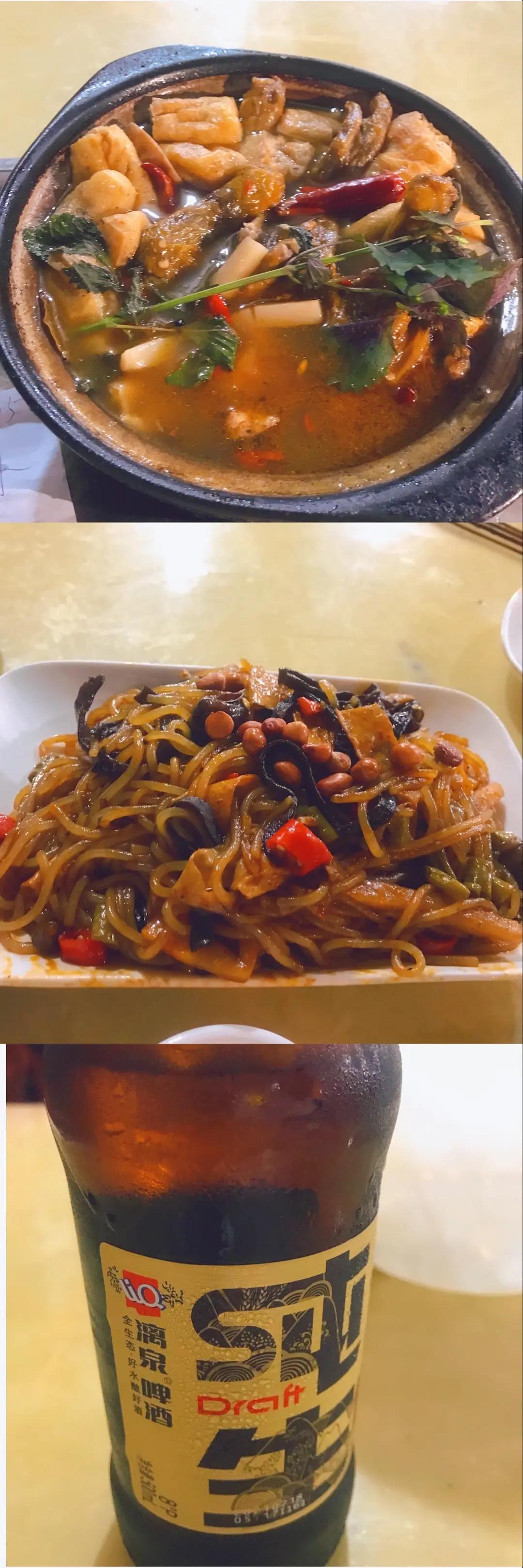 柳州最多配菜的螺蛳粉,柳州好吃又比较清淡的粉