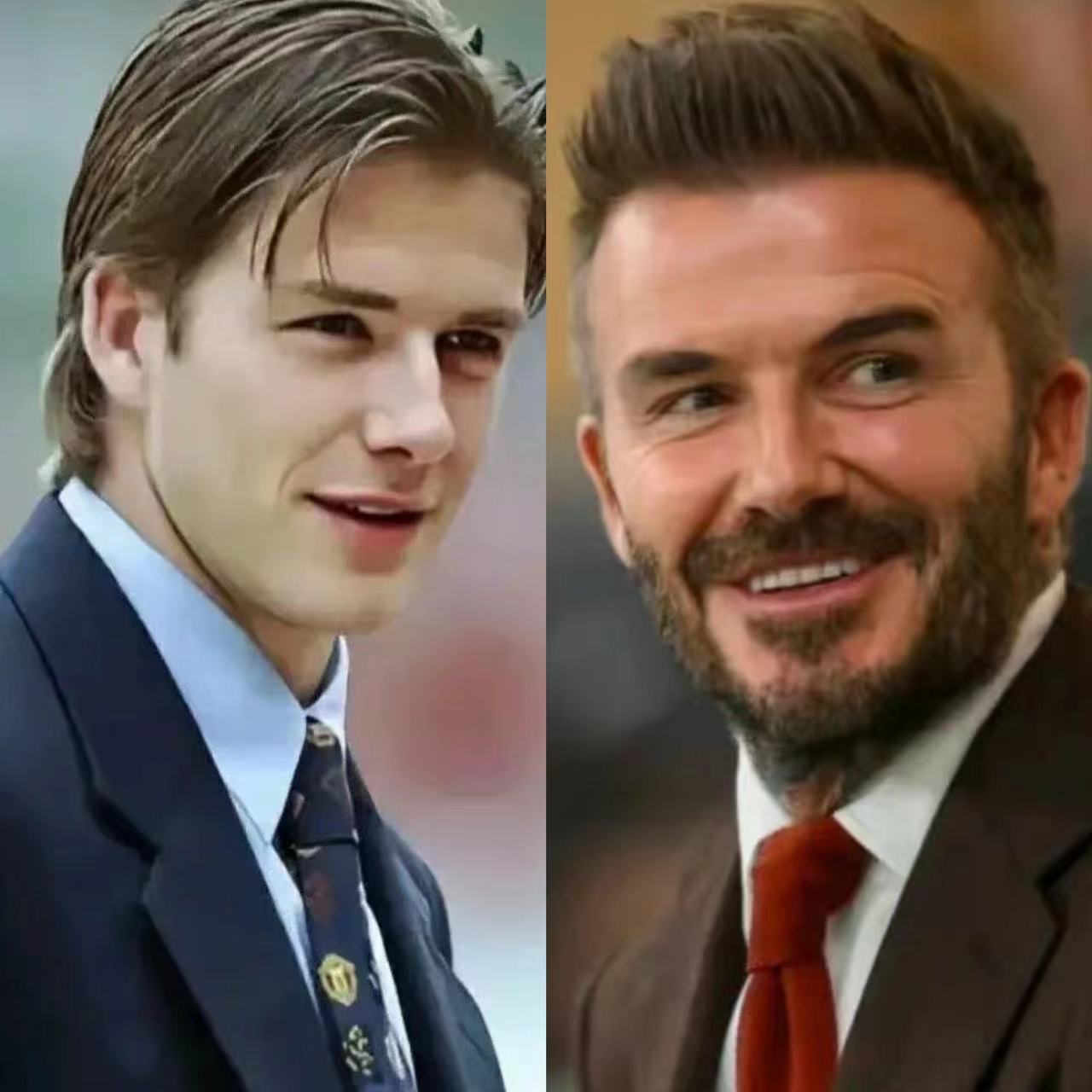 贝克汉姆足坛第一颜值,史上最帅球星贝克汉姆