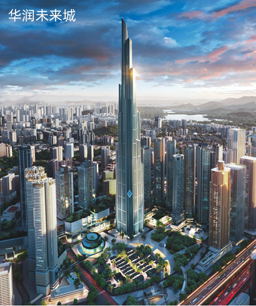 世界城市摩天楼排名,全球前三摩天楼