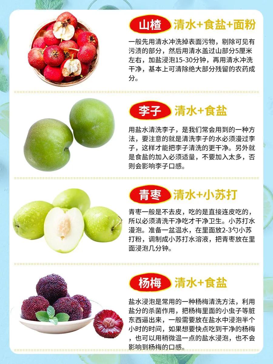 新鲜应季水果清洗小妙招,时令水果清洗视频