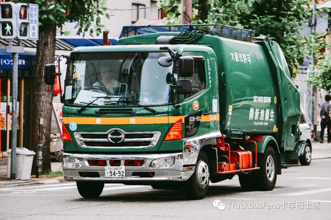 日本卡车是这样拍的,日本街头小型卡车