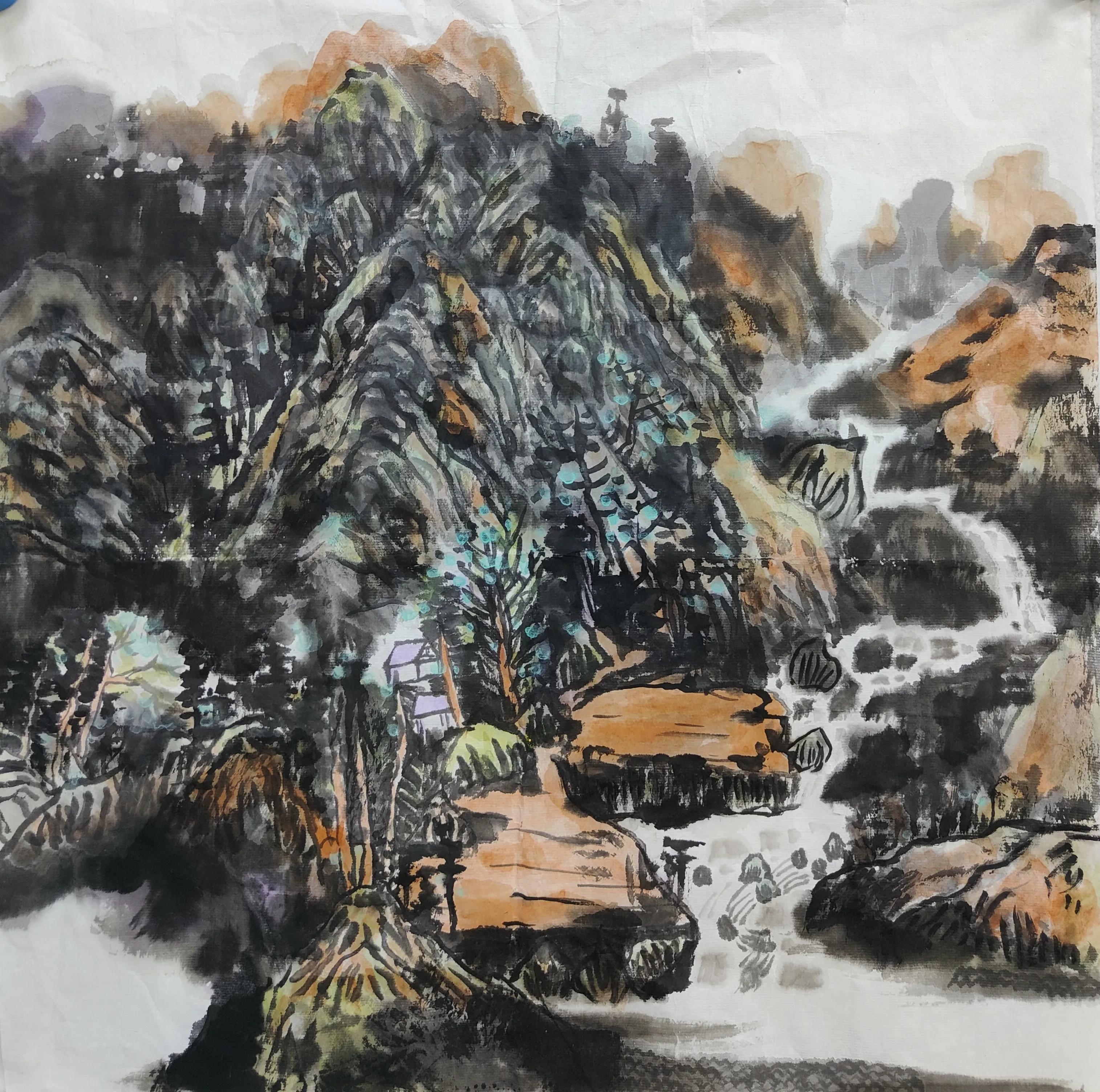 心底无私，故能涉笔成趣新世纪艺术培训学校儿童国画欣赏