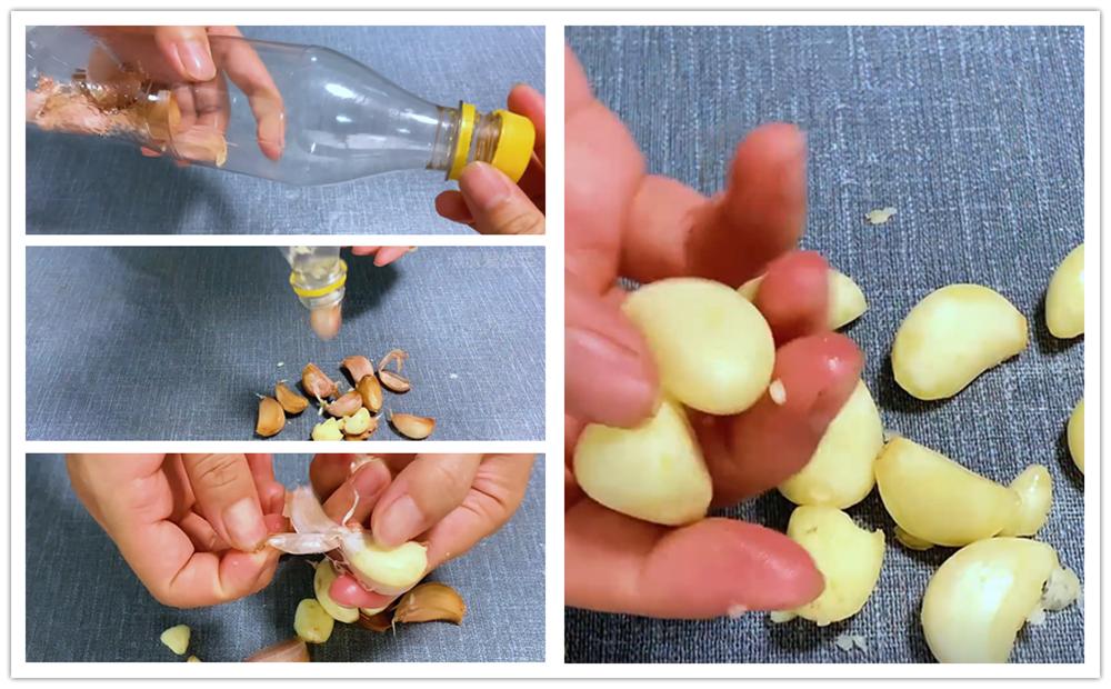 才知道剥大蒜原来这么简单,大蒜怎么脱皮最快最干净