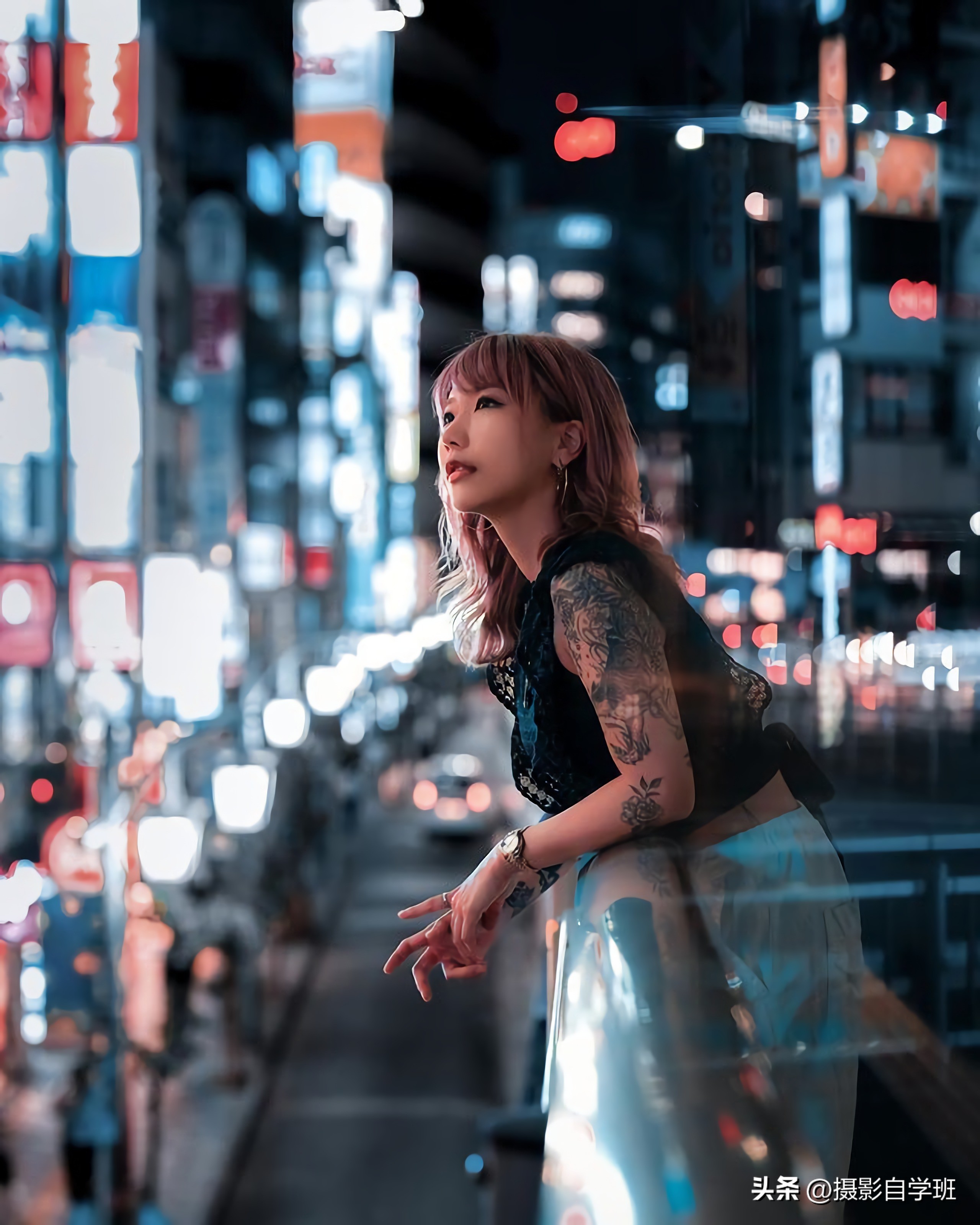 拍夜景照片这7个摄影技巧要记住,夜景人像如何用光