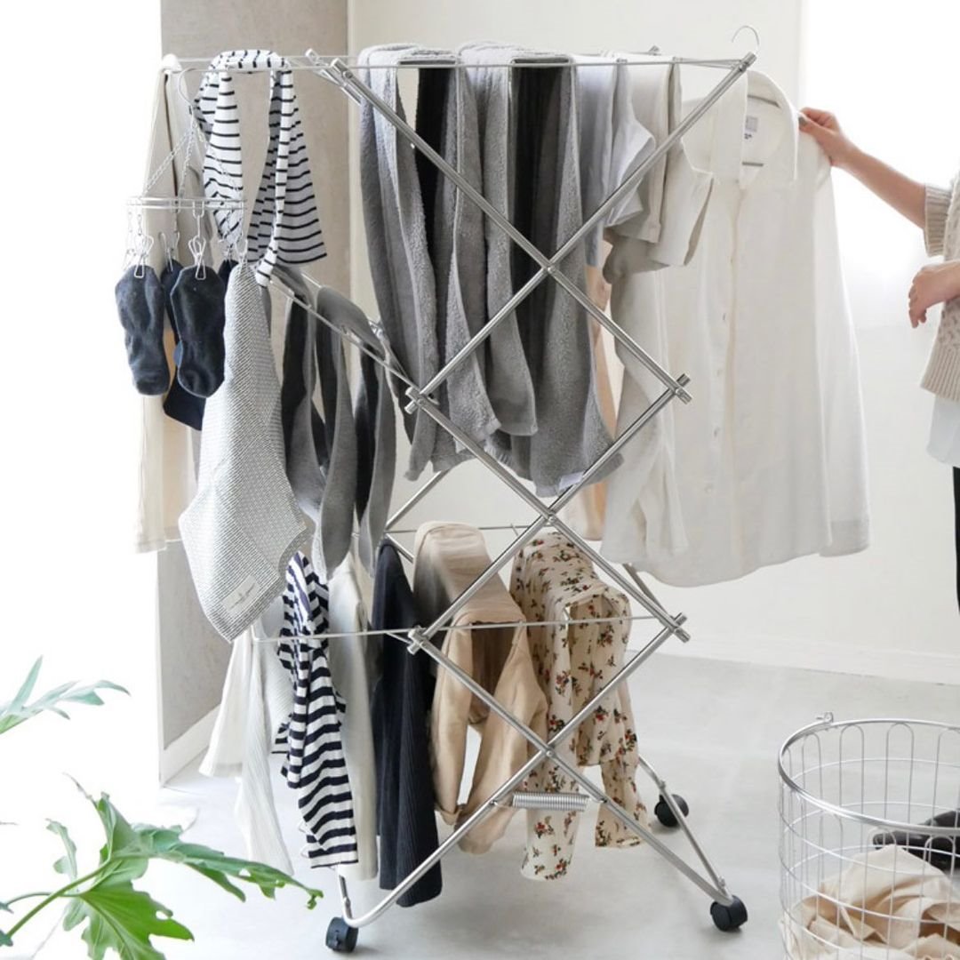 室内干衣晾衣神器,日本阳台晾衣服神器