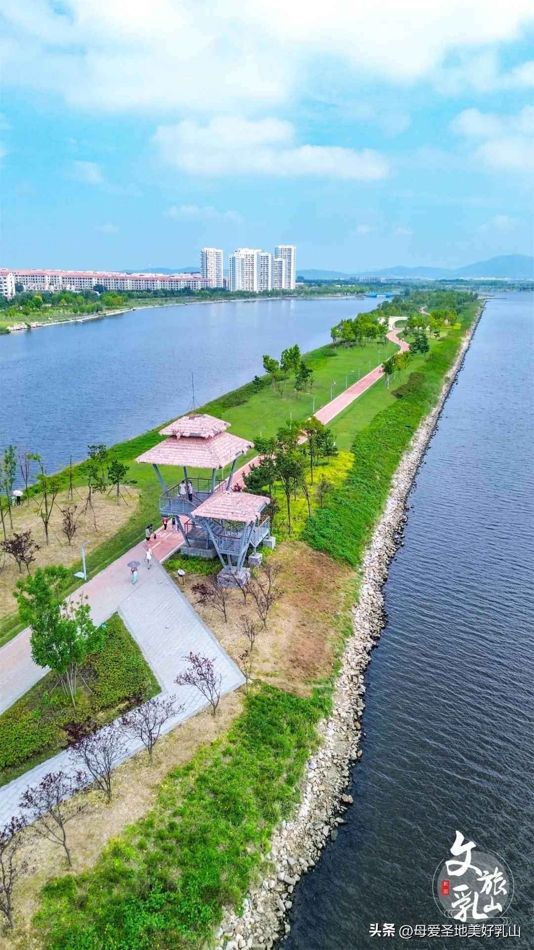 威海乳山银滩潮汐湖风景,乳山潮汐湖湿地公园要门票吗