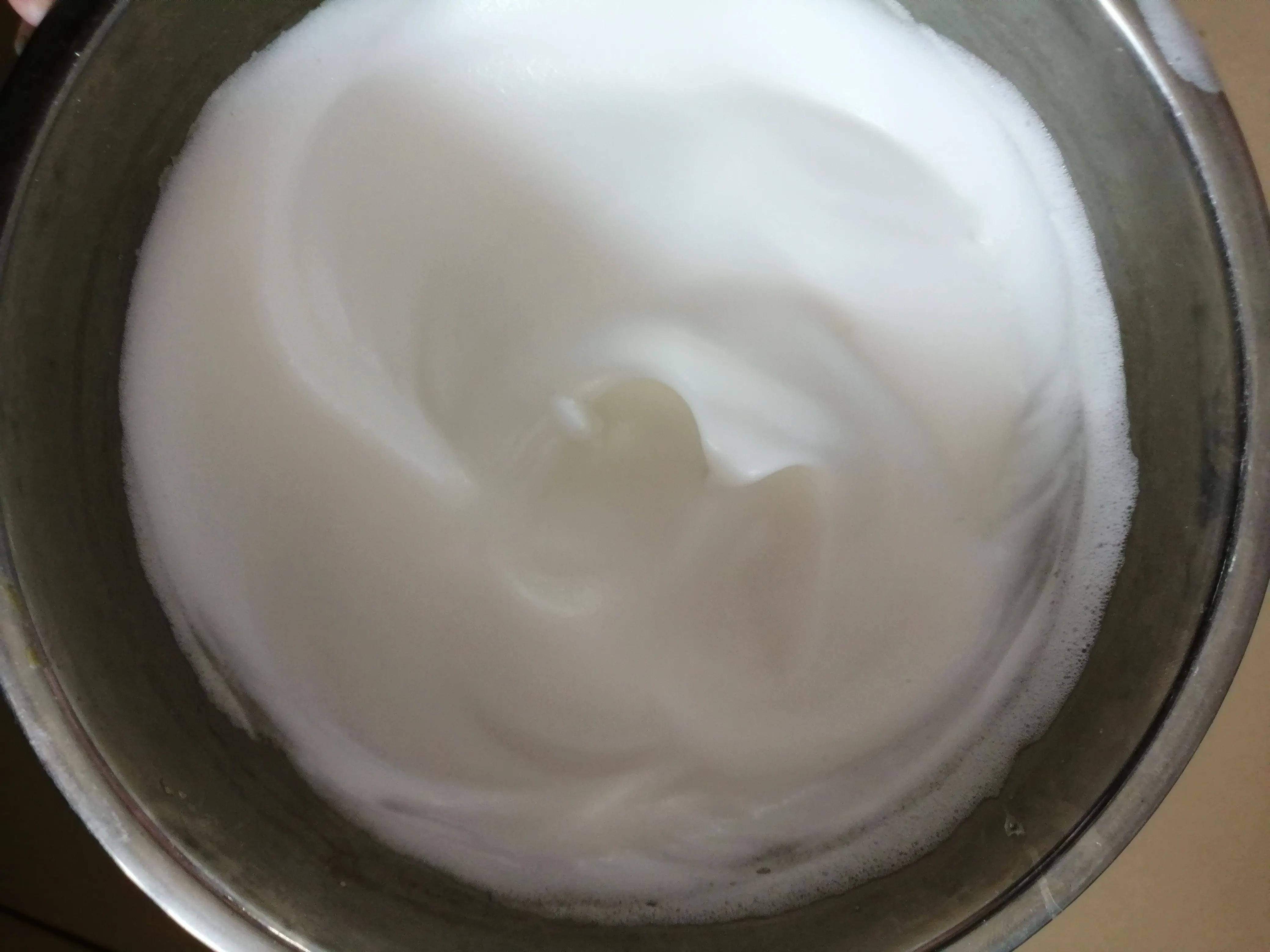 空气炸锅版六寸戚风蛋糕教程,红丝绒戚风蛋糕空气炸锅