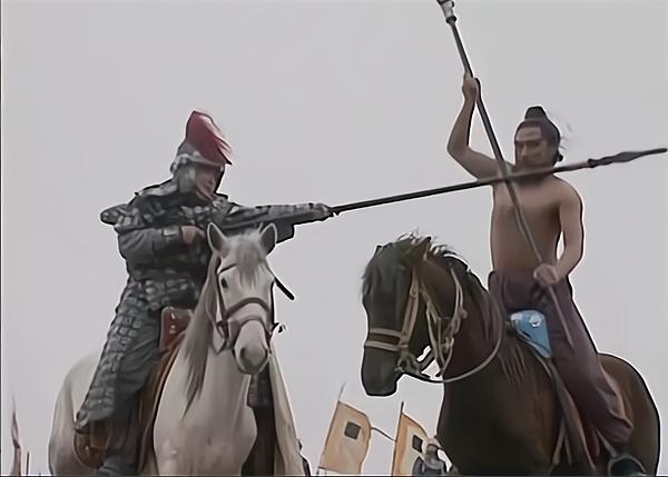 张飞和许褚交手视频老三国演义,三国演义张飞大战许褚