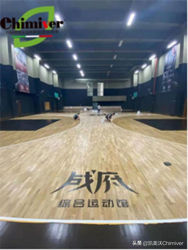 篮球馆地板彩漆效果图,篮球馆木地板的油漆
