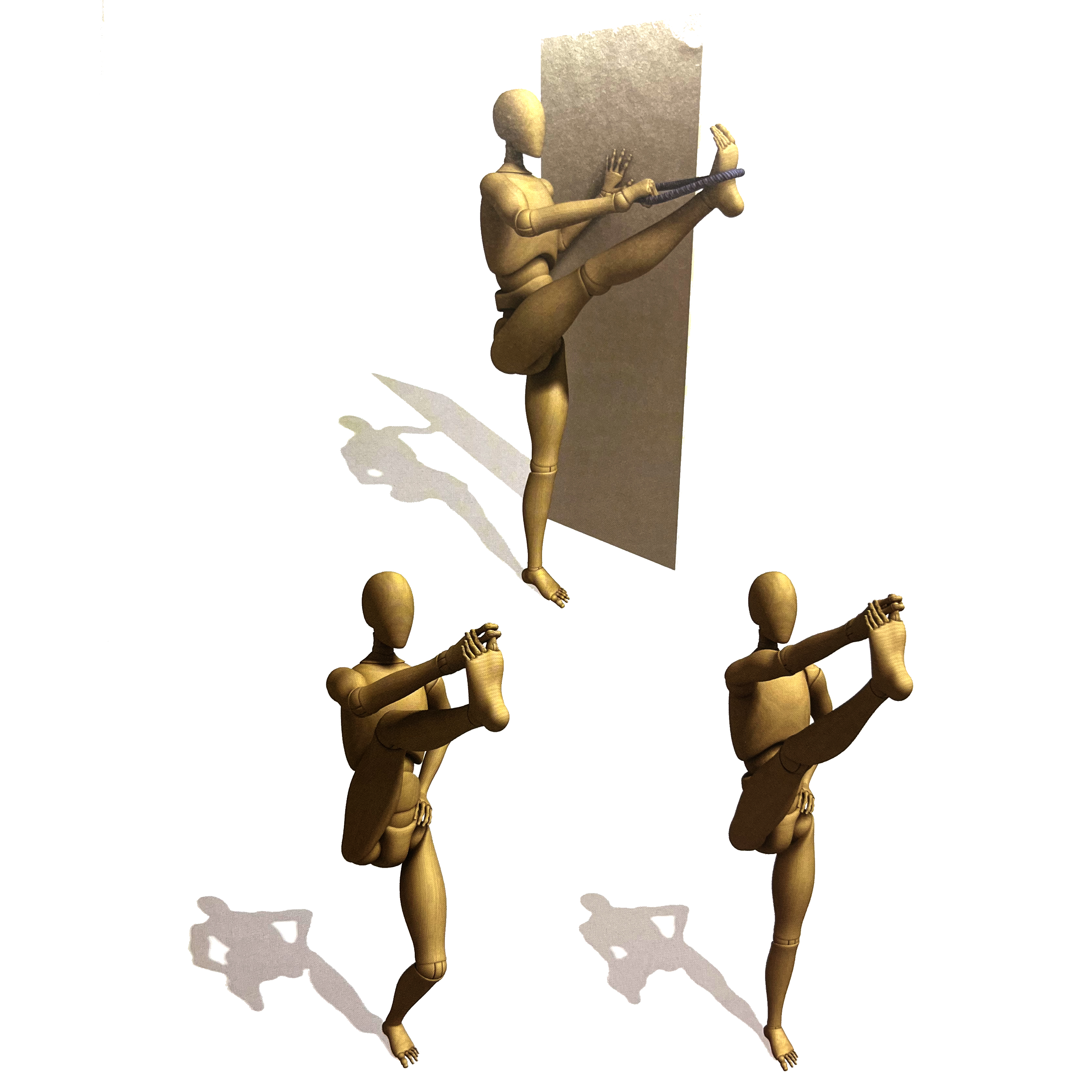 瑜伽站立蜻蜓式正确做法,瑜伽站立手抓脚趾式