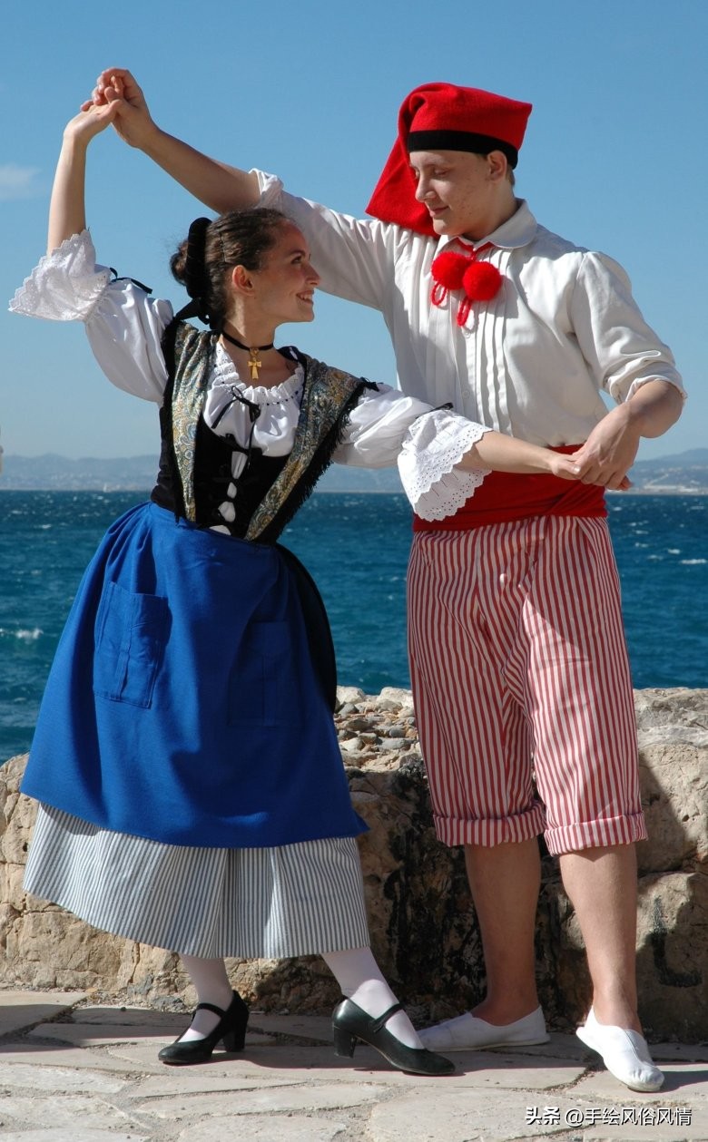 法国民族服装,法国和沙俄军服