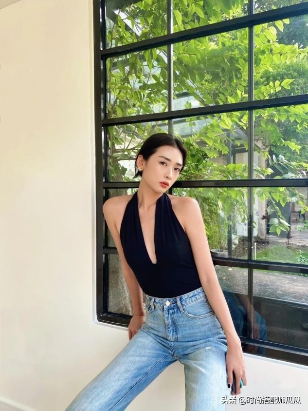 泳衣遮腿裤子怎么搭配,泳衣搭配裤子外穿