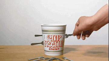 日清泡面道具,日清泡面