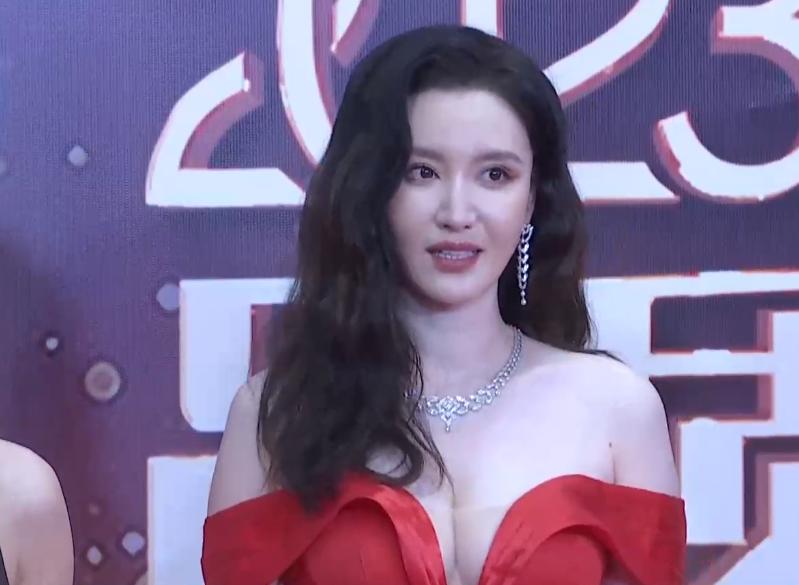 万茜张萌参加盛典的图片,李小冉出场美艳众人