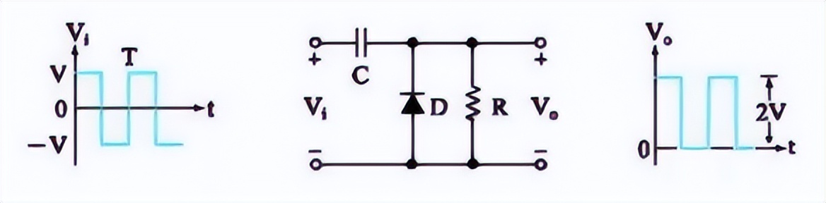 二极管限位与钳位电路,二极管钳位电路题讲解