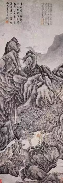 明清高清山水作品欣赏,明代山水名画图片欣赏