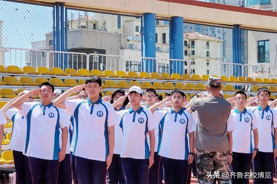 光影镌刻,军训好时光,青岛一中2022级新生军训掠影