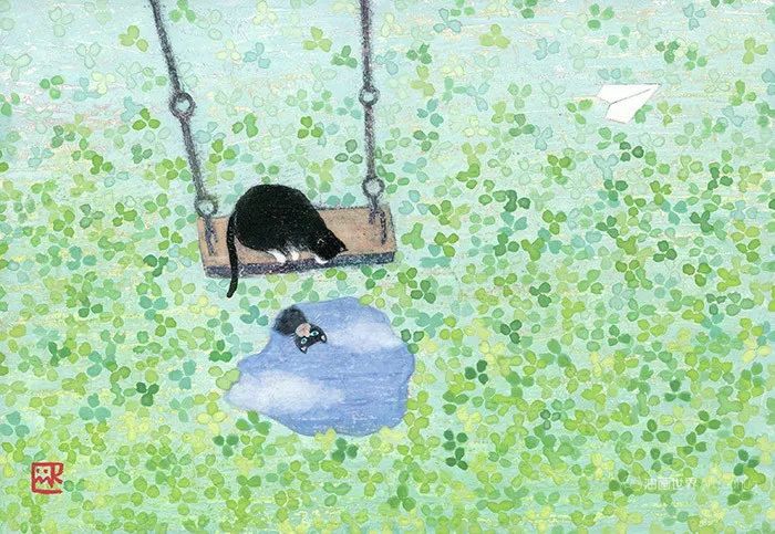 日本画家写生作品欣赏,日本水彩画家作品欣赏超美